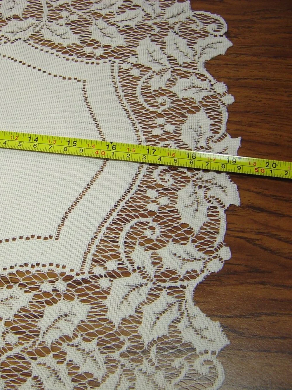 Lot of 3 lace doilies-2 white & 1 off white-all different